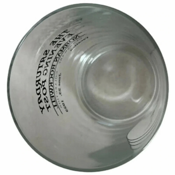 Norman Rockwell Saturday Evening Post Glassware Collection "Vacation " 6/23/23 - Picture 5 of 7